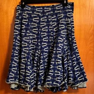 Effie's Heart Seven Year Skirt in Jackelope Print